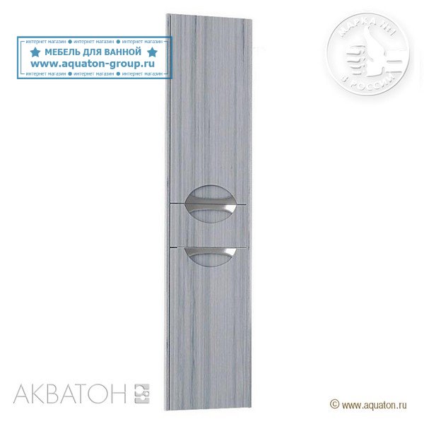 Шкаф-колонна АКВАТОН Сильва, правый дуб фьорд Шкаф-колонна АКВАТОН Сильва, правый дуб фьорд